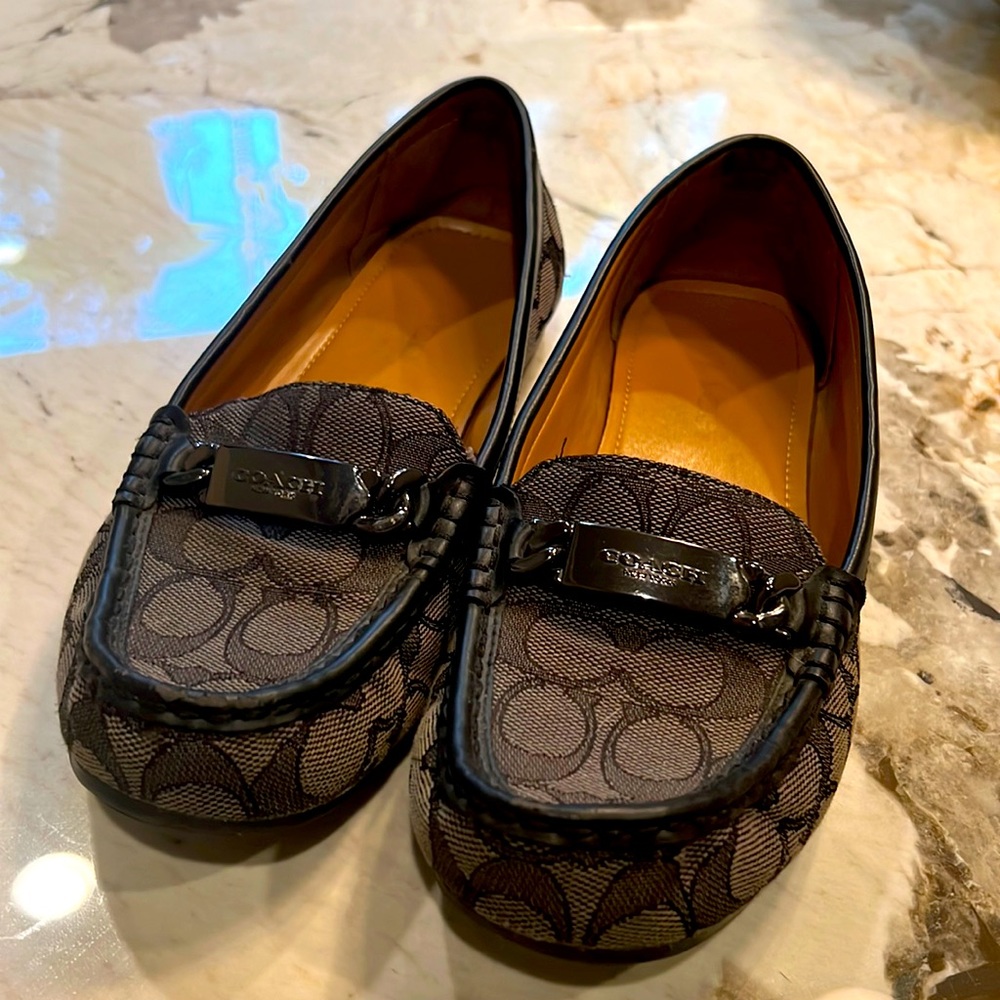 COACH “Haley” flat loafers